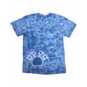 Tie-Dye 1170 Short Sleeve Paw Print Tie Dye T-Shirt