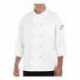 Chef Designs 0423 100% Polyester Ten Pearl Button Chef Coat
