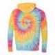 Dyenomite 430VR Tie-Dyed Hooded Pullover T-Shirt