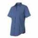 FeatherLite 5281 Women's Short Sleeve Stain-Resistant Tapered Twill Shirt
