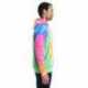 Tie-Dye CD877 Adult Tie-Dyed Pullover Hooded Sweatshirt