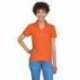 Devon & Jones D100W Ladies Pima Pique Y-Collar Polo
