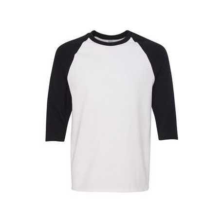 Gildan 5700 Heavy Cotton Raglan Three-Quarter Sleeve T-Shirt