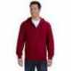 Gildan G186 Adult Heavy Blend Full-Zip Hooded Sweatshirt