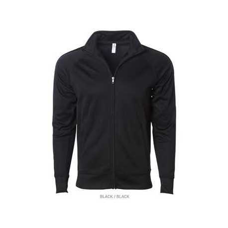 Independent Trading Co. EXP70PTZ Unisex Poly-Tech Full-Zip Track Jacket