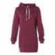 Independent Trading Co. PRM65DRS Women's Special Blend Hooded Sweatshirt Dress