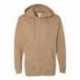 Independent Trading Co. SS4500Z Midweight Full-Zip Hooded Sweatshirt