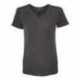 J. America 8132 Women's Oasis Wash V-Neck T-Shirt