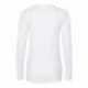 LAT 3538 Women's Fine Jersey Lace-Up Long Sleeve T-Shirt