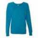 LAT 3762 Women's Slouchy French Terry Pullover