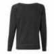 LAT 3762 Women's Slouchy French Terry Pullover