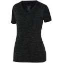 Augusta Sportswear 2952 Ladies' Intensify Black Heather Training T-Shirt
