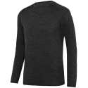 Augusta Sportswear 2953 Unisex Intensify Black Heather Long Sleeve T-Shirt