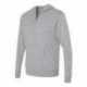 Next Level 6491 Sueded Long Sleeve Hooded Full Zip