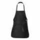 Q-Tees Q4250 Full-Length Apron with Pouch Pocket