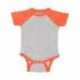 Rabbit Skins 4430 Infant Baseball Fine Jersey Bodysuit
