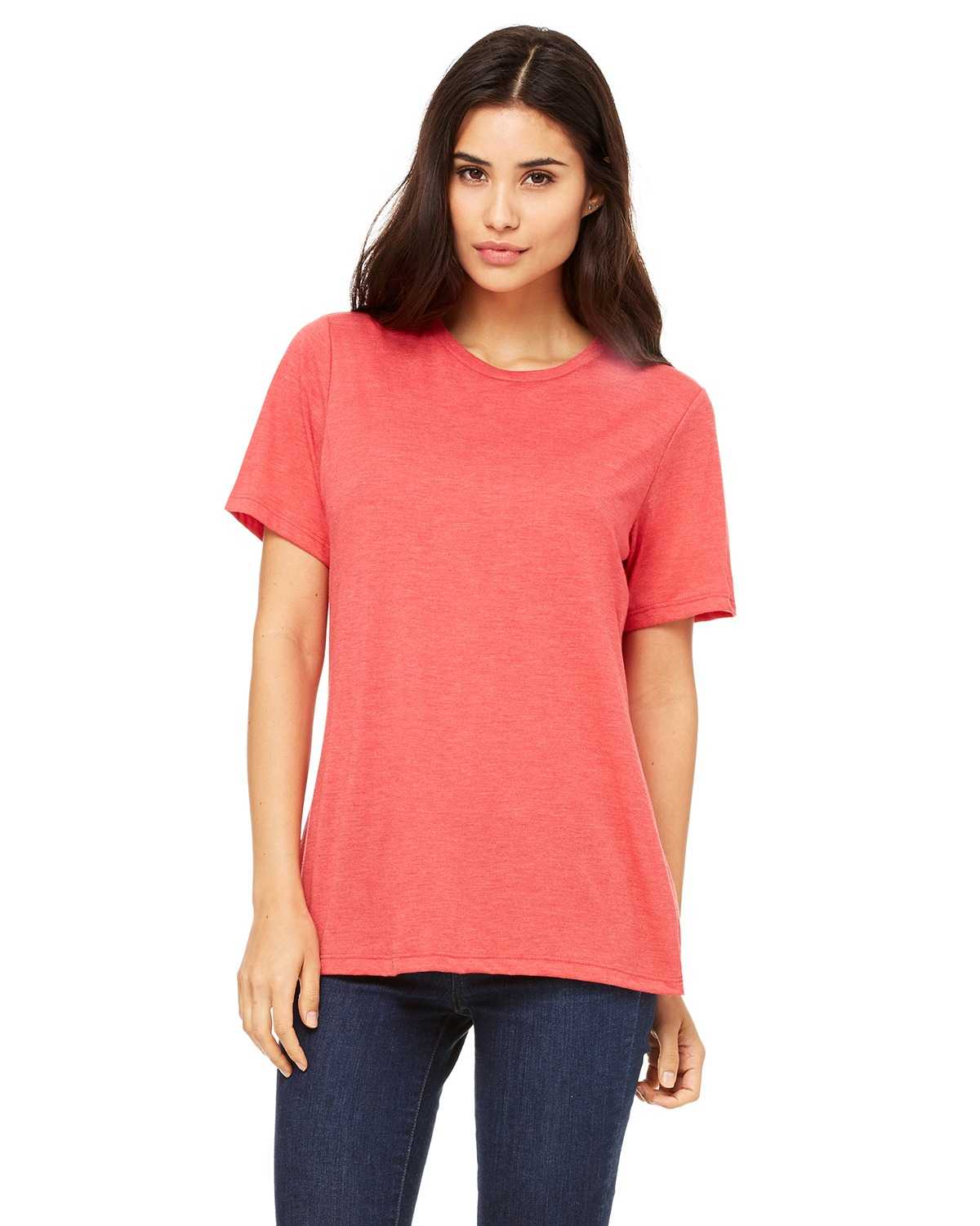 Bella + Canvas B6400 Ladies' Relaxed Jersey Short-Sleeve T-Shirt ...