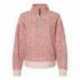 MV Sport W22713 Women's Sueded Fleece Quarter-Zip Sweatshirt