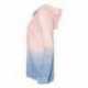 MV Sport W20185 Women's French Terry Ombre Hooded Sweatshirt