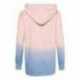 MV Sport W20185 Women's French Terry Ombre Hooded Sweatshirt