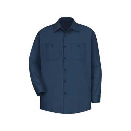 Red Kap SC30L Long Sleeve Uniform Shirt Long Size