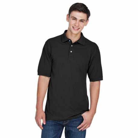 Harriton M265 Men's Easy Blend Polo