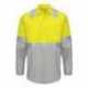 Red Kap SY14 Enhanced & Hi-Visibility Long Sleeve Work Shirt