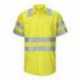 Red Kap SY24L Enhanced & Hi-Visibility Work Shirt - Long Sizes