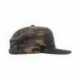 Yupoong 6089 Adult Structured Flat Visor Classic Snapback Cap