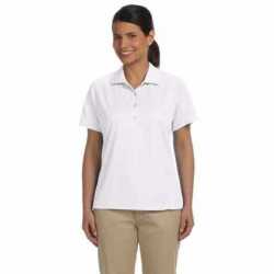 Harriton M374W Ladies Polytech Mesh Insert Polo