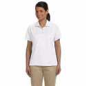 Harriton M374W Ladies Polytech Mesh Insert Polo