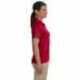 Harriton M374W Ladies Polytech Mesh Insert Polo