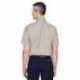 Harriton M500S Men's Easy Blend Short-Sleeve Twill Shirt with Stain-Release