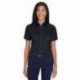Harriton M500SW Ladies Easy Blend Short-Sleeve Twill Shirt with Stain-Release