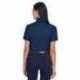 Harriton M500SW Ladies Easy Blend Short-Sleeve Twill Shirt with Stain-Release