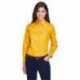 Harriton M500W Ladies Easy Blend Long-Sleeve Twill Shirt with Stain-Release