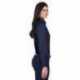 Harriton M500W Ladies Easy Blend Long-Sleeve Twill Shirt with Stain-Release