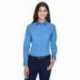 Harriton M500W Ladies Easy Blend Long-Sleeve Twill Shirt with Stain-Release