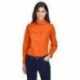 Harriton M500W Ladies Easy Blend Long-Sleeve Twill Shirt with Stain-Release