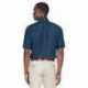 Harriton M550S Men's Short-Sleeve Denim Shirt