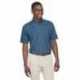 Harriton M550S Men's Short-Sleeve Denim Shirt