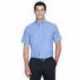 Harriton M600S Men's Short-Sleeve Oxford with Stain-Release