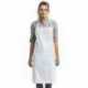 Artisan Collection by Reprime RP150 Unisex "Colours" Sustainable Bib Apron