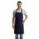Artisan Collection by Reprime RP121 Unisex 'Barley' Contrast Stitch Sustainable Bib Apron