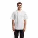 Artisan Collection by Reprime RP656 Unisex Short-Sleeve Sustainable Chef's Jacket