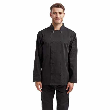 Artisan Collection by Reprime RP657 Unisex Long-Sleeve Sustainable Chef's Jacket