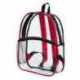 BAGedge BE259 Clear PVC Backpack