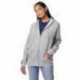 Hanes P180 Adult EcoSmart Full-Zip Hooded Sweatshirt