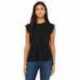 Bella + Canvas 8804 Ladies' Flowy Muscle T-Shirt with Rolled Cuff
