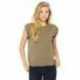 Bella + Canvas 8804 Ladies' Flowy Muscle T-Shirt with Rolled Cuff